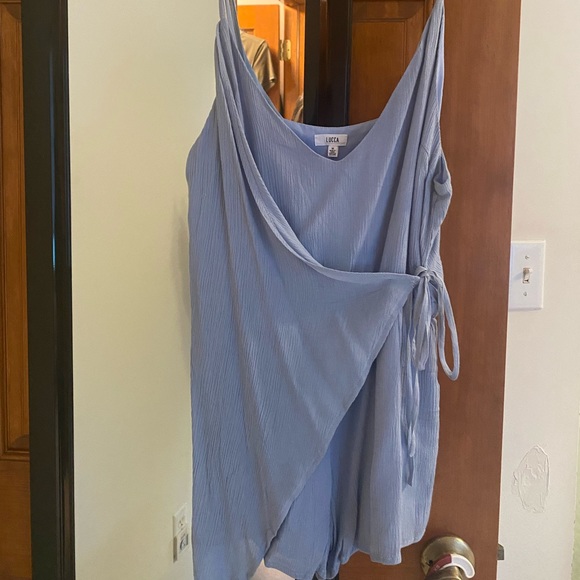 Lucca blue romper - Picture 1 of 2